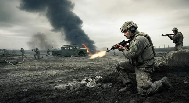 Военные ВСУ бросили штаб в Гуляйполе из-за паники перед тремя русскими бойцами