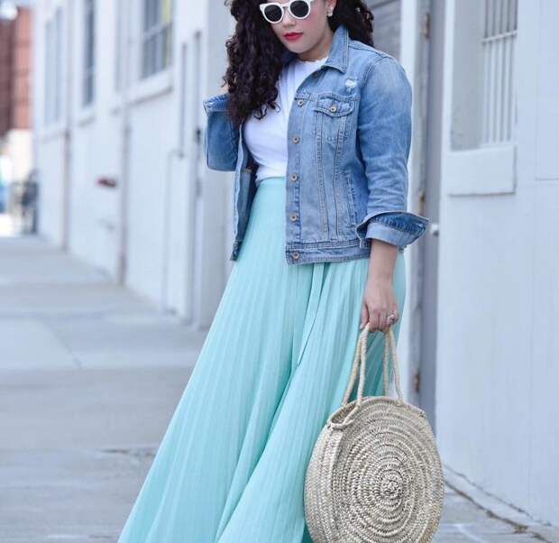 Модели юбок, которые скроют недостатки пышной фигуры