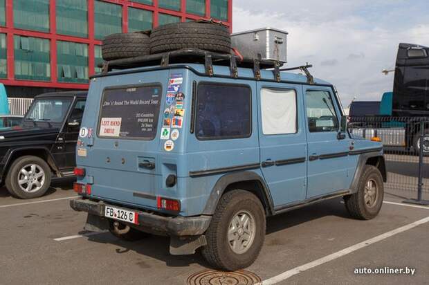 Немец проехал на Gelandewagen весь мир путешествие, mercedes-benz, g-class, gelandewagen