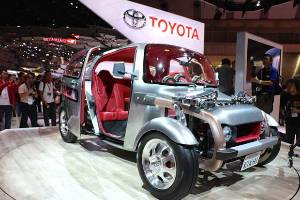Компания Тойота представила странный концепт Kikai KIKAI, toyota, концепт, концепт-кар