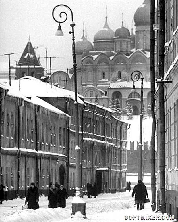 Зимняя Москва 1959 года