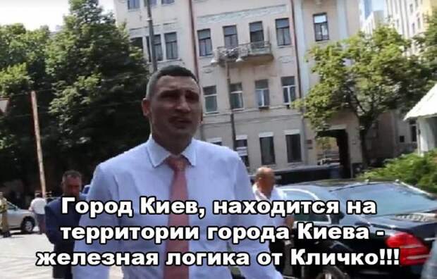 Кличко поразил своей логикой, когда его не впустили в Раду