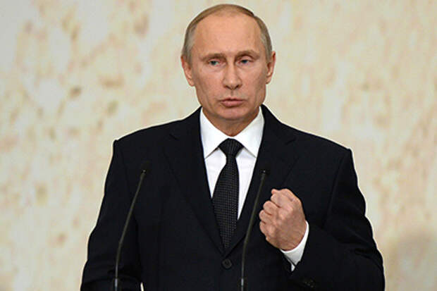 Путин объявил патриотизм национальной идеей: Политика: Россия ...