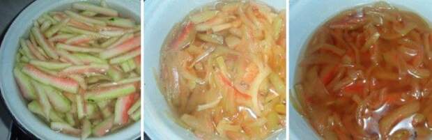 цукаты из арбузных корок