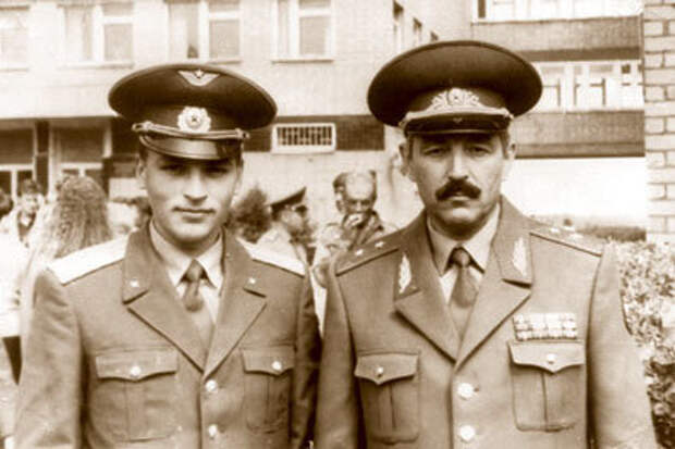 Г.И.Шпак с сыном Олегом