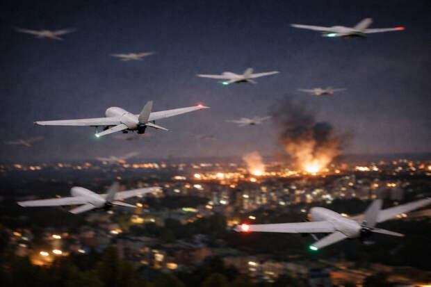 Ночной налет отражен: уничтожены десятки дронов над регионами РФ