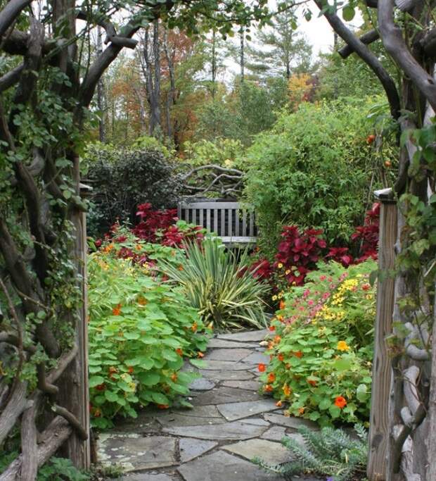 Классический дизайн сада и огорода фото