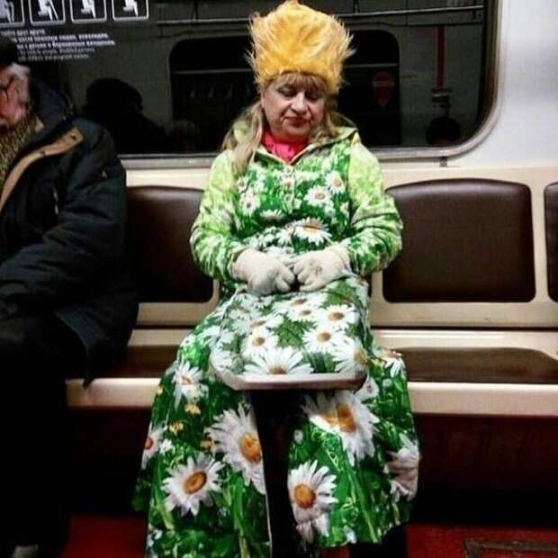Странности в метро (32 фото)
