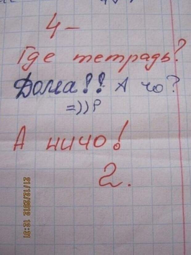 15 перлов из школьных тетрадей 15 перлов из школьных тетрадей дети, перлы, школа