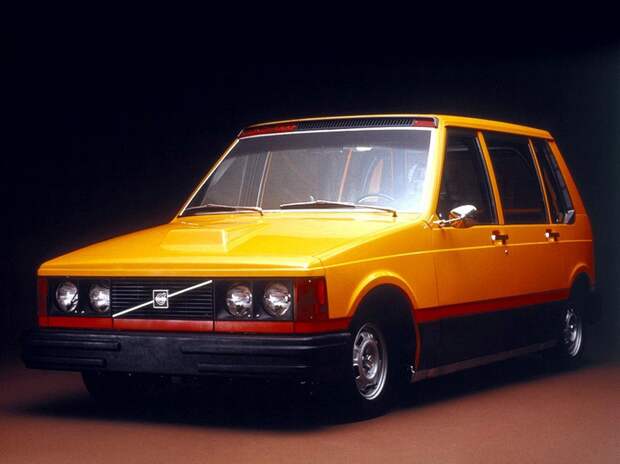Volvo Experimental Taxi Vehicle (1976) Volvo Experimental Taxi Vehicle (1976) авто, автодизайн, концепт, прототип, такси