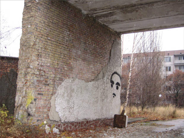 Граффити в Чернобыле Граффити в Чернобыле