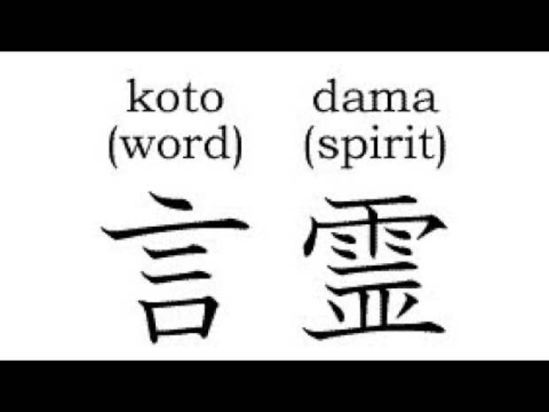 Котодама - душа слова