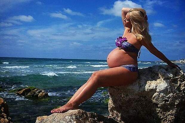 Виктория Макарская на девятом месяце беременности, и со дня на день ожидает пополнения в семействе. Фото: Instagram.