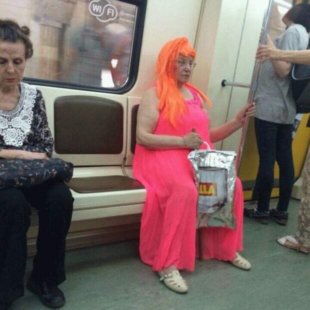 Модное обострение в метро
