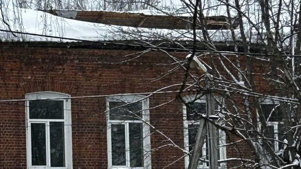 В Ивановской области обрушились кровля больницы