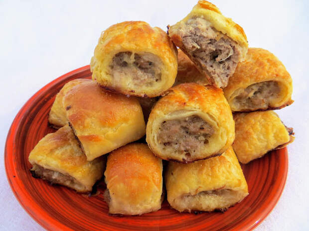 Ленивые пирожки с фаршем Еда, Вкусно, Приготовление, Рецепт, Видео рецепт, Пирожок, Длиннопост, Другая кухня, Тесто, Видео