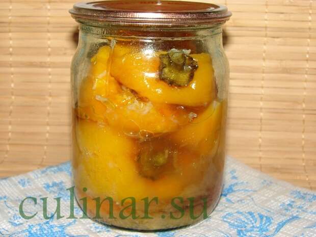 Roasted peppers in winter Жареный перец на зиму