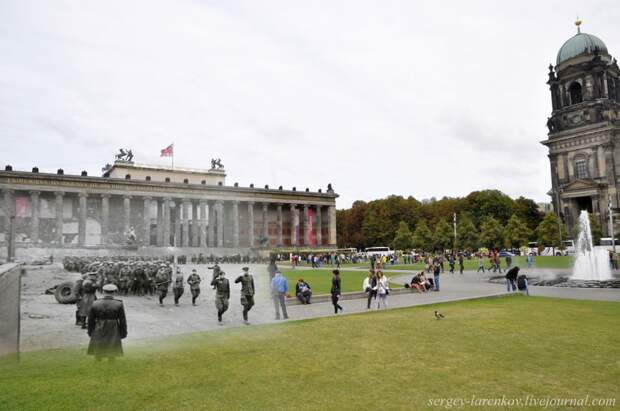 5. Берлин 1945-2014 Парад на площади Люсгартен - Lusgarten Связь времен, берлин, история, фото