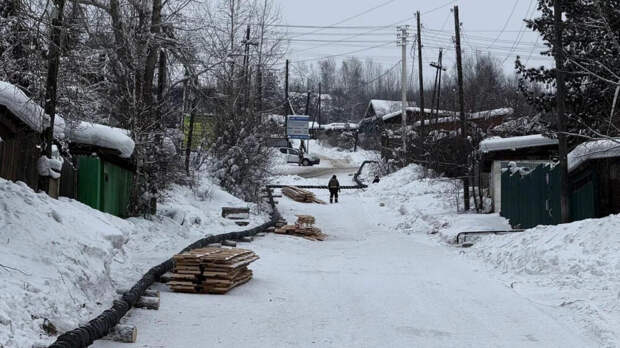 Коммунальная авария оставила иркутский город Бодайбо без холодной воды