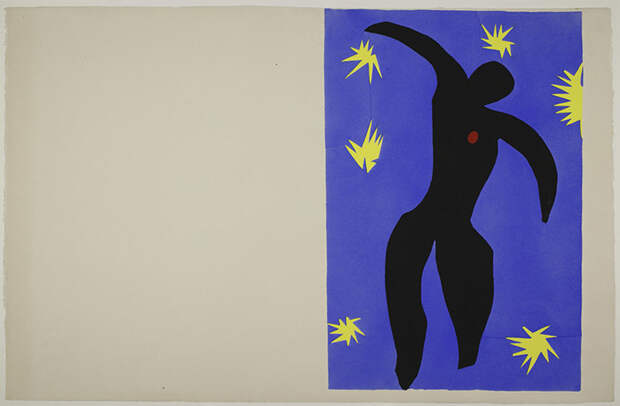 Анри Матисс. Икар. 1947. Из серии «Джаз». ГМИИ им. А.С. Пушкина  Succession H. Matisse