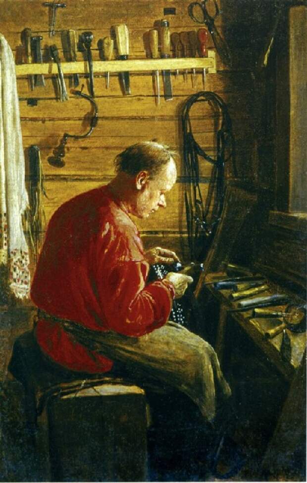 Шорник. Автор: Михаил Клодта.