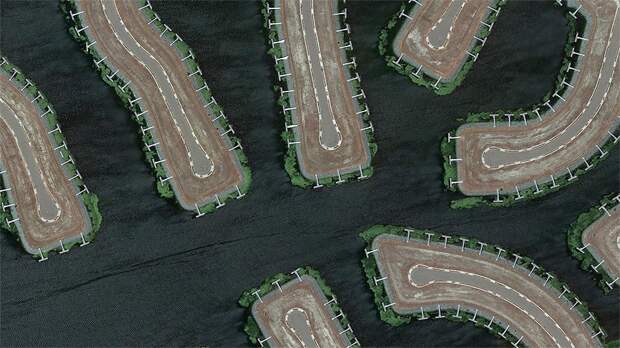 35 фотографий  из Google Earth,  которым сложно поверить. Изображение № 28.