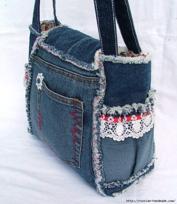 Модные сумки из старых джинсов (20) (607x700, 253Kb)