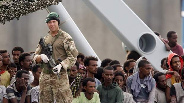 Военные помогут ЕС с мигрантами?