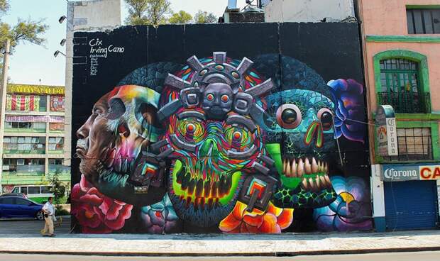 3. Антонио Триана art, граффити, мексика