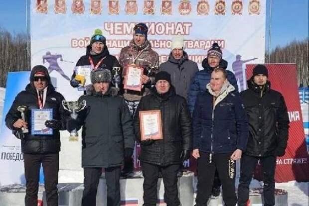 Росгвардейцы из Тамбова победили на чемпионате по зимнему офицерскому троеборью