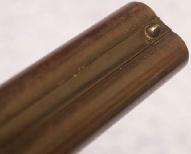 вид на мушку Nagant M 1877