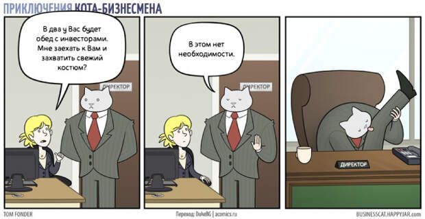 Невероятные приключения кота-бизнесмена (5)