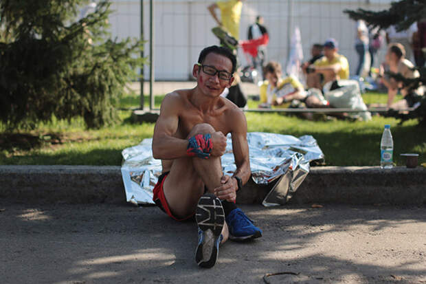 Самые крутые кадры с Московского марафона
