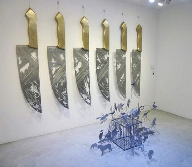 Тень Ножей. Выставки Ли Хонгбо.