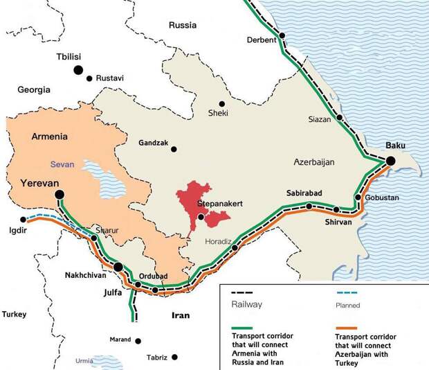Новая транспортная реальность в Закавказье