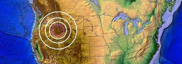 Землетрясения сотрясают вулканы на западе Северной Америки