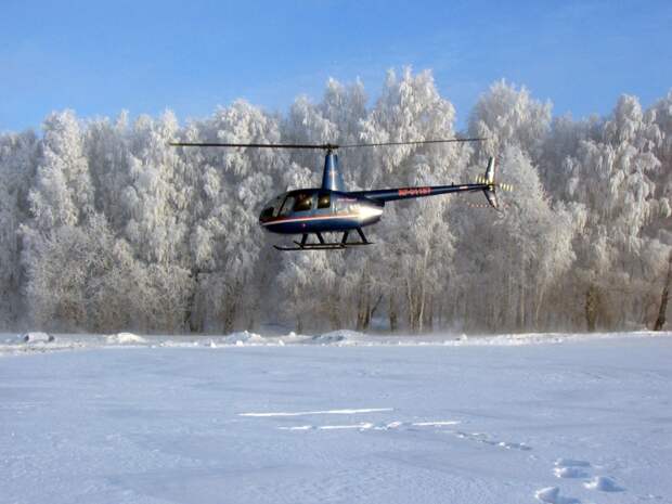Полёт на вертолёте Robinson R44 Полёт на вертолёте Robinson R44