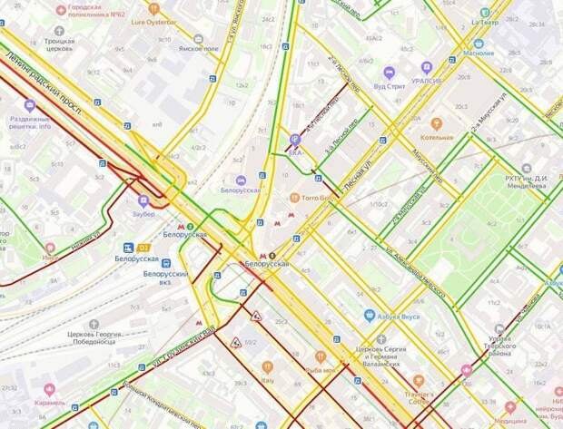 Москва и индуктивне петлевые детекторы