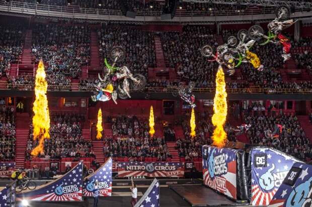 Реактивные клоуны летят — Nitro Circus Live Show - Фото 1