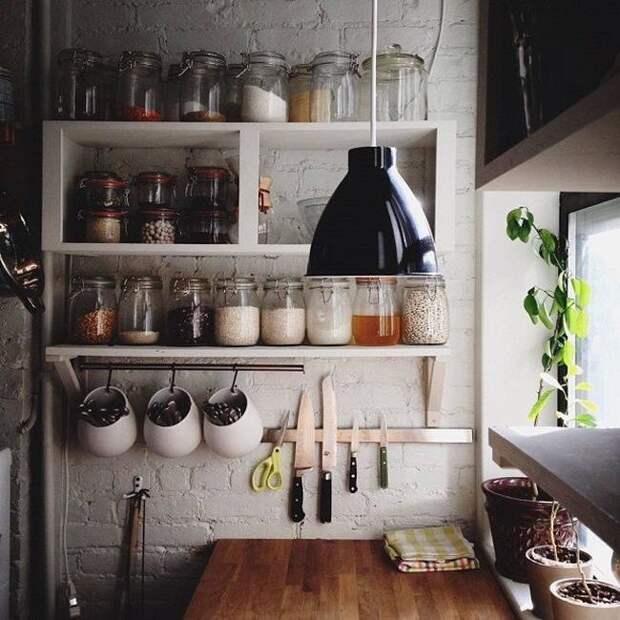 20 идей, как выжать максимум пространства из маленькой кухни
