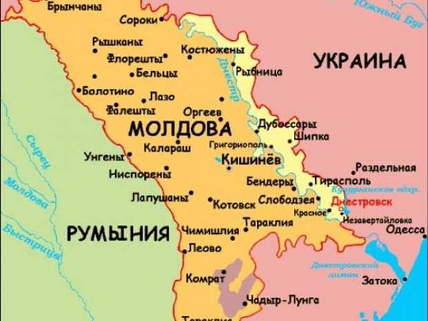 Переполох в Киеве: тонкий намек на признание Приднестровья Переполох в Киеве: тонкий намек на признание Приднестровья