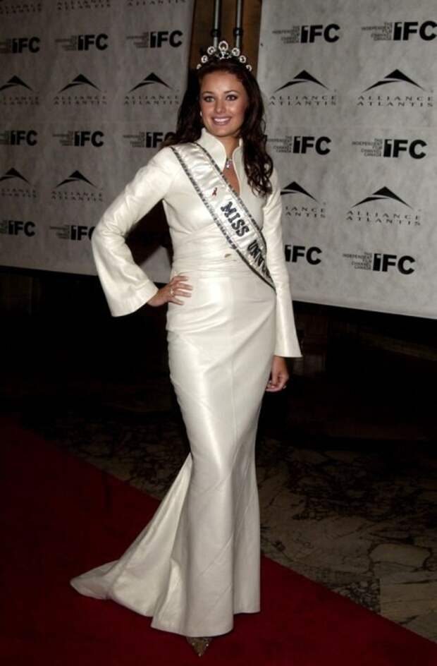 Оксана Фёдорова (Россия) - Мисс Вселенная 2002 девушки, красота конкурс, факты