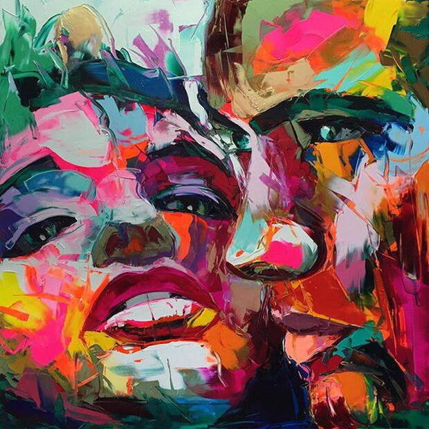 Экспрессивные портреты Francoise Nielly Экспрессивные портреты Francoise Nielly