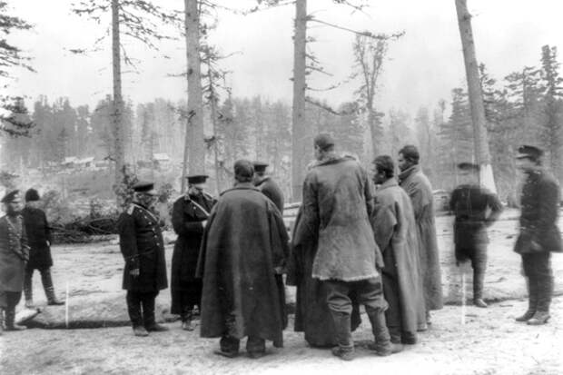 Строительство Транссибирской железнодорожной магистрали, 1895 год. Фото: W. H. Jackson / Library of Congress