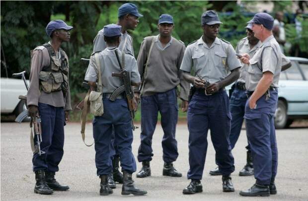 В Зимбабве "гоблин из бутылки" до ужаса перепугал полицейских