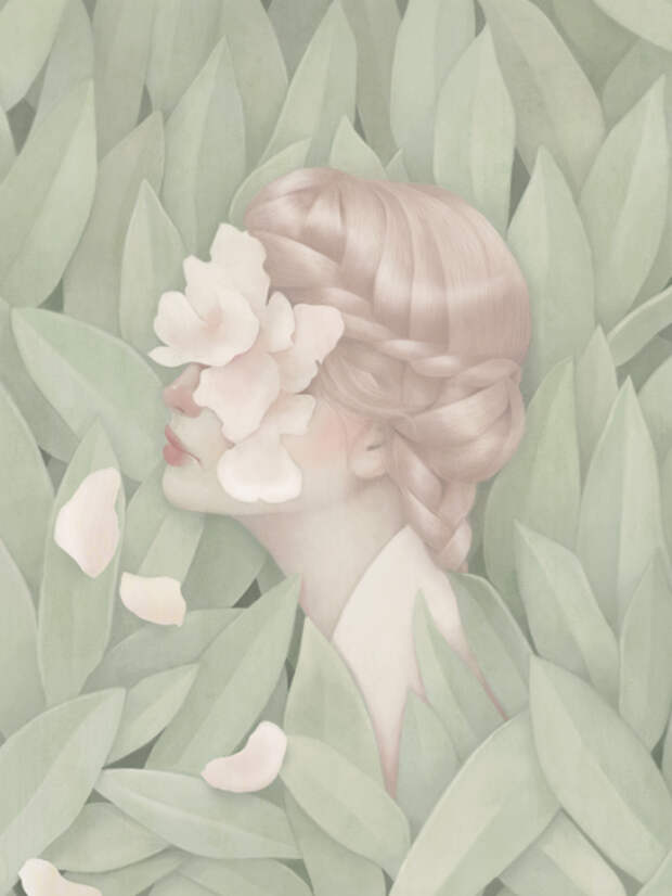 Цветочные мотивы. Автор работ: Сяо-Рон Ченг (Hsiao-Ron Cheng).