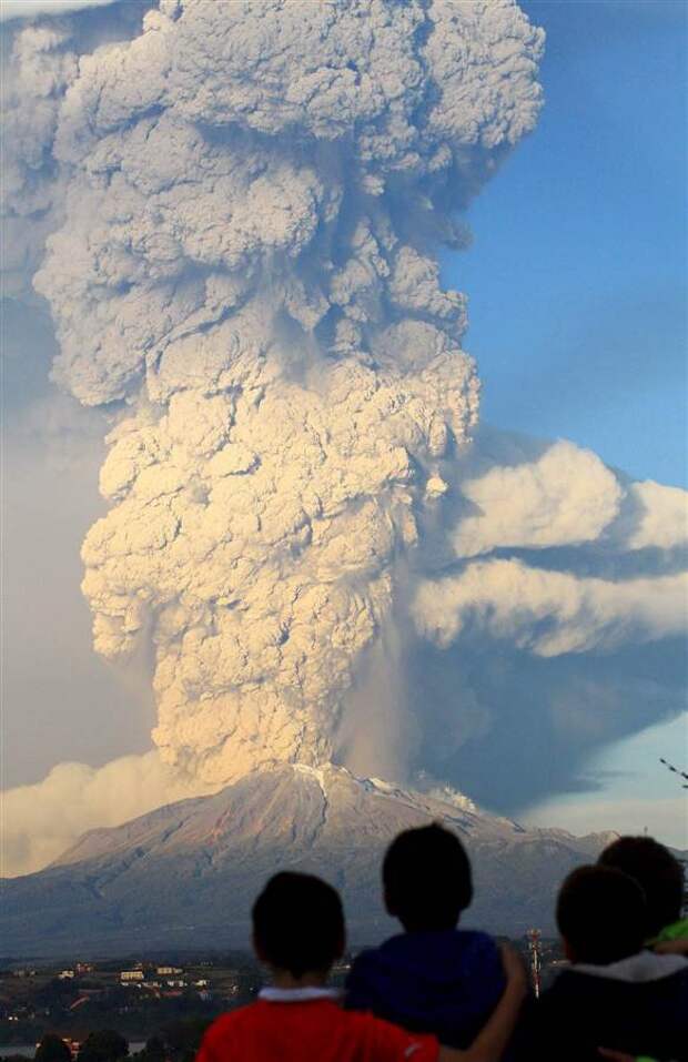 Вулкан Кальбуко проснулся вулкан, проснулся, чили