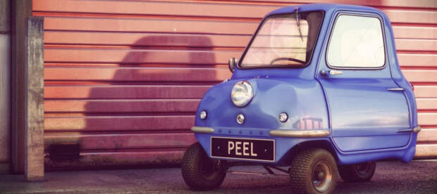 Peel P50 автодизайн, странные автомобили