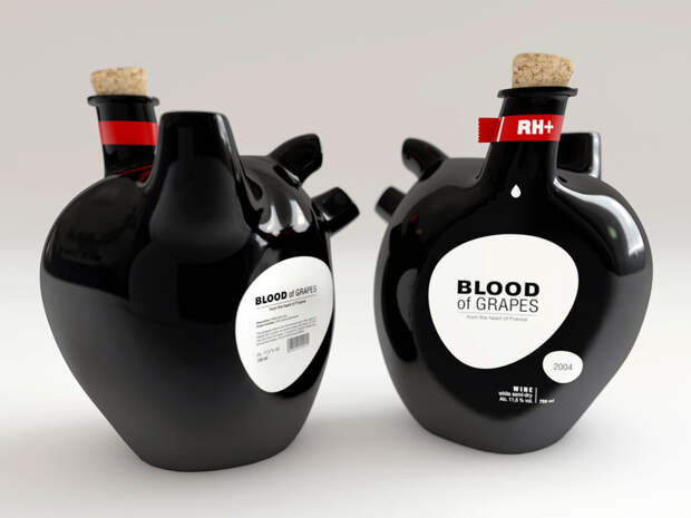 1. Кровь винограда дизайн, товар, упаковка