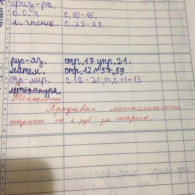 Остроумные сочинения и не менее остроумные выходки новоявленных школьников